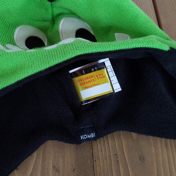 Kombi Imaginary Friends Green Dinosaur Knit Hat Toque - Picture 4 of 9